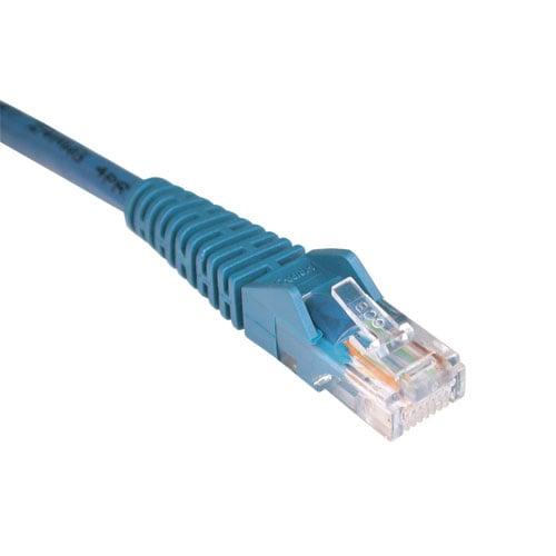 N001-004-BL Tripp Lite, Patch Cable, Snagless Molded, Cat5e, 350MHz, RJ45 M-M, 4FT, Blue