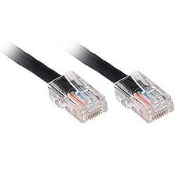 Generic 119 5242 CAT5e Patch Cable- 7ft- Black