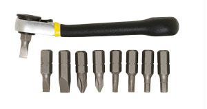 Generaltool  9-Piece Ratchet Offset Screwdriver Set