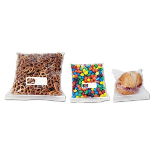 BWKQUARTBAG Reclosable Food Storage Bags- Clear