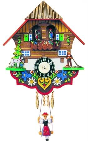 tler Battery-operated Clock - Mini Size with Music-Chimes