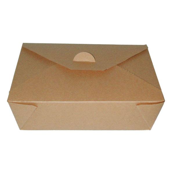 Brown Meal Box 8.46 x 6.30 x 2.52 in.