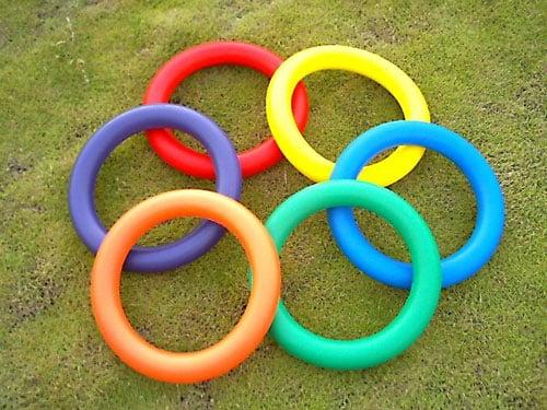 Foam Juggling Ring - 10 Inch - Set of 6 Colors
