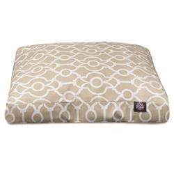 Majestic Pet 78899560577 Athens Sand Small Rectangle Dog Bed