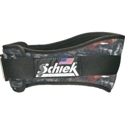 Schiek S-2004CAXS 4.75 in. Original Nylon Belt, Camoflage - Extra Small