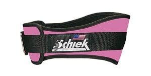 Schiek S-2006PKXS 6 in. Original Nylon Belt, Pink - Extra Small