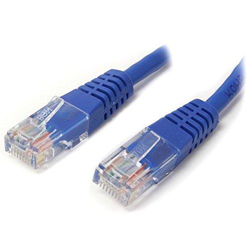 M45PATCH8BL 8 ft. Blue Molded Cat5e UTP Patch Cable