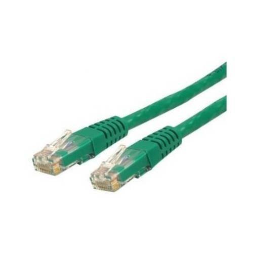 1 ft. Cat6 Green Molded RJ45 UTP Gigabit Patch Cable & Cord - Green - 1 ft.
