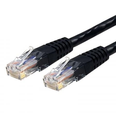 C6PATCH15BK 15 ft. Black Molded Cat6 ETL Verified UTP Patch Cable