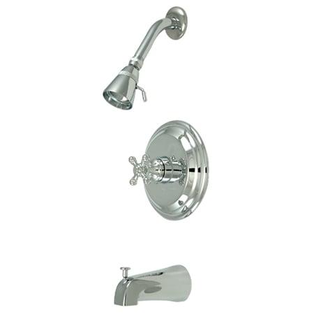 Pressure Balance Tub & Shower Faucet - Polished Chrome