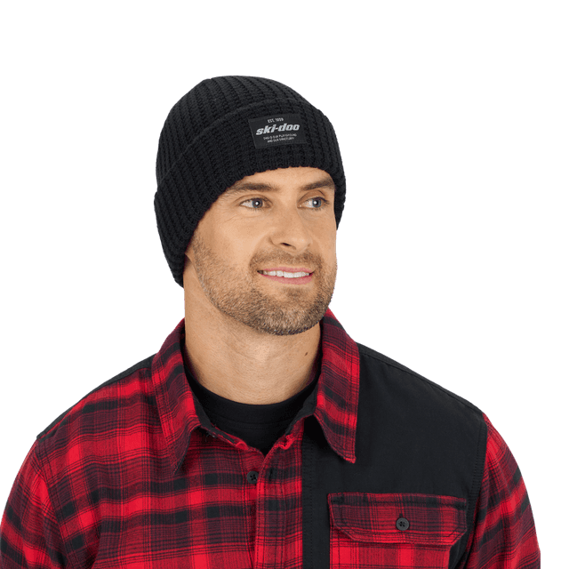 Ski-Doo Unisex Chunky Beanie / Onesize / Black / Snowmobile Gear