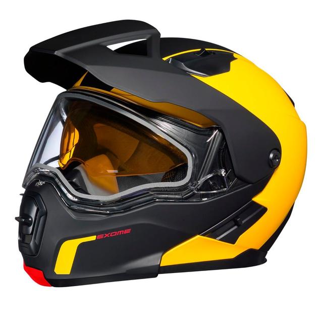 Ski-Doo Exome Sport Helmet (DOT) / 2XL / Yellow / Snowmobile Helmet