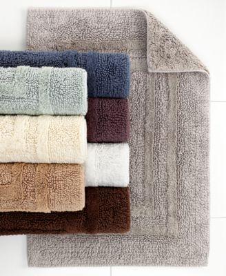 Hotel Collection 100 Cotton Reversible Bath Rugs Exclusively At Macys