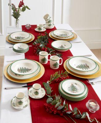 Spode Christmas Tree Dinnerware Collection