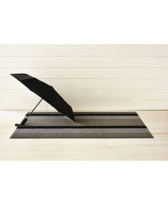 Chilewich Bold Stripe Shag Doormat 18x28 Collection