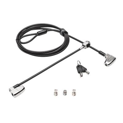 KENSINGTON TECHNOLOGY GROUP Kensington ClickSafe Cable Lock For Notebook, Tablet, Docking Station, Monitor, Hard Drive, Chromebook, Workstation