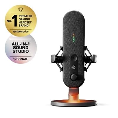 SteelSeries - Alias USB Microphone - Black