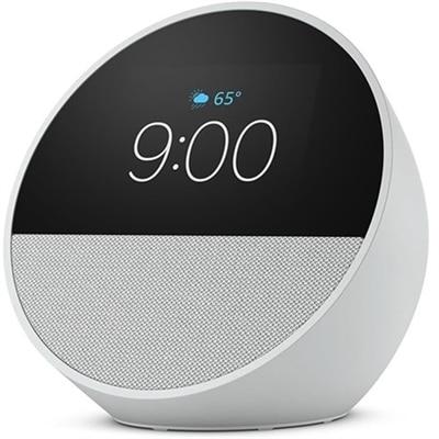 Amazon Echo Spot Smart Home Hub - Alexa - IEEE 802.11a/b/g/n/ac - Sidewalk - Bluetooth - Glacier White
