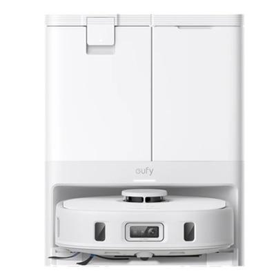 Eufy - X10 Pro Omni Wi-Fi Connected Robot Vacuum & Mop with Self Washing and Self Drying Auto Empty Station - White