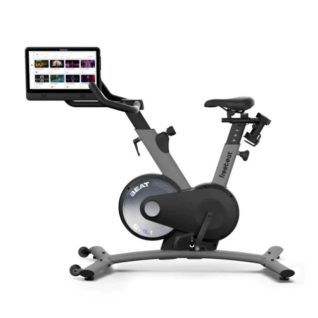 Freebeat Boom Bike Mist Grey Space-Saving Home Fitness Bike