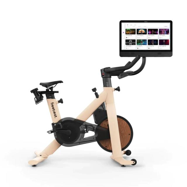 Freebeat Lit Bike Moonbow Beige Premium Smart Exercise Bike