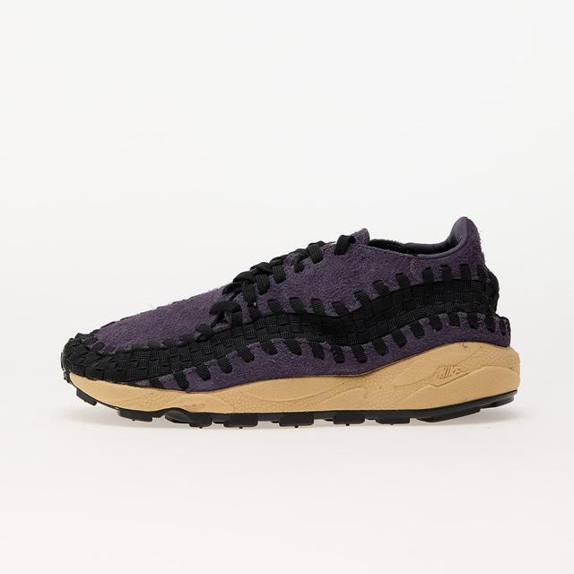 Sneakers Nike W Air Footscape Woven Dark Raisin/ White-Black-Sesame UK 3