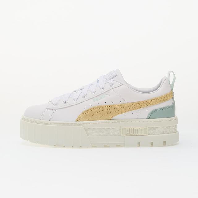 Sneakers Puma Mayze Lth Wn s Puma White-Modern Mint UK 5.5