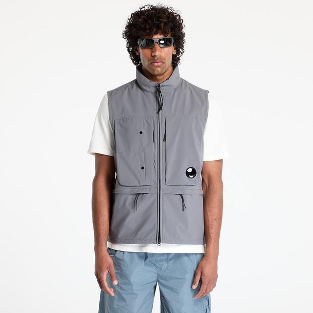 C.P. Company Cp Shell-R Hooded Vest Smoked Pearl L