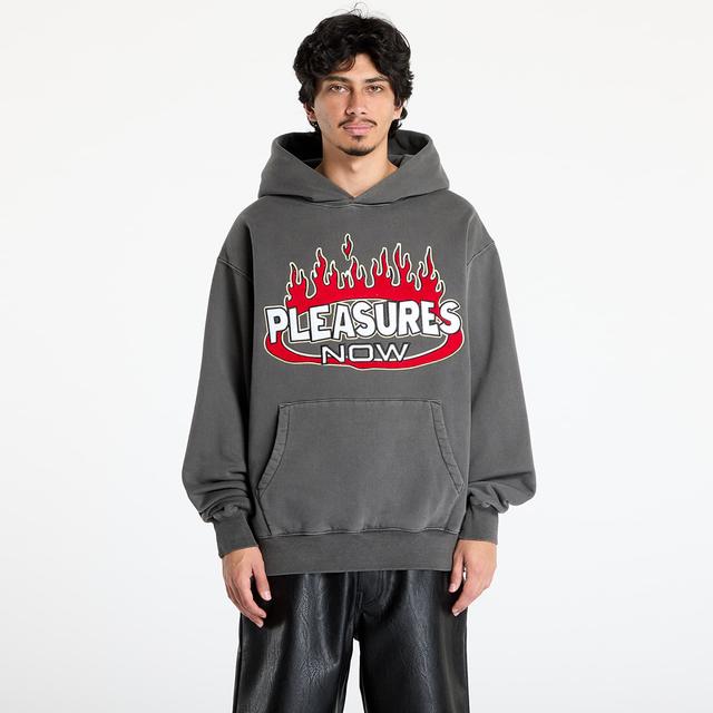 Sweatshirt PLEASURES Flame Hoodie Faded Black M