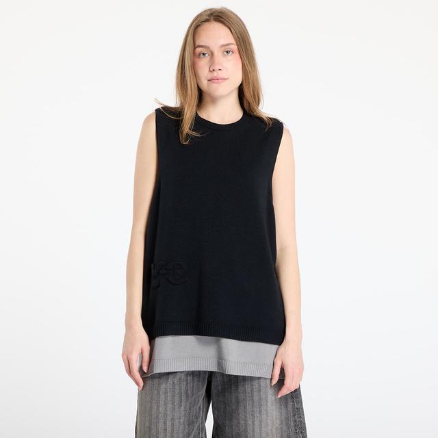 Y-3 Logo Knit Vest UNISEX Black S
