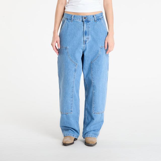 Pants Carhartt WIP W' Brandon Double Knee Pant Blue Stone Bleached S