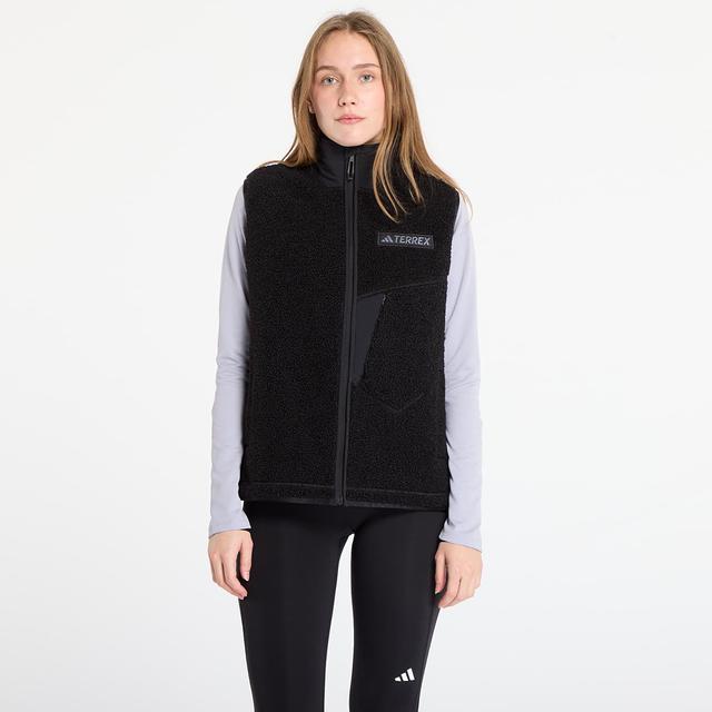 adidas Terrex Xploric High Pile Fleece Vest Black/ Black L