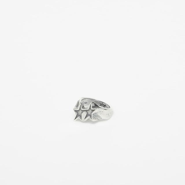 TwoJeys Tilted Icon Ring Silver 64 mm