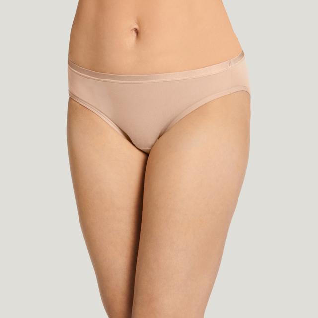 Jockey® Worry Free Cotton Stretch Moderate Absorbency Bikini