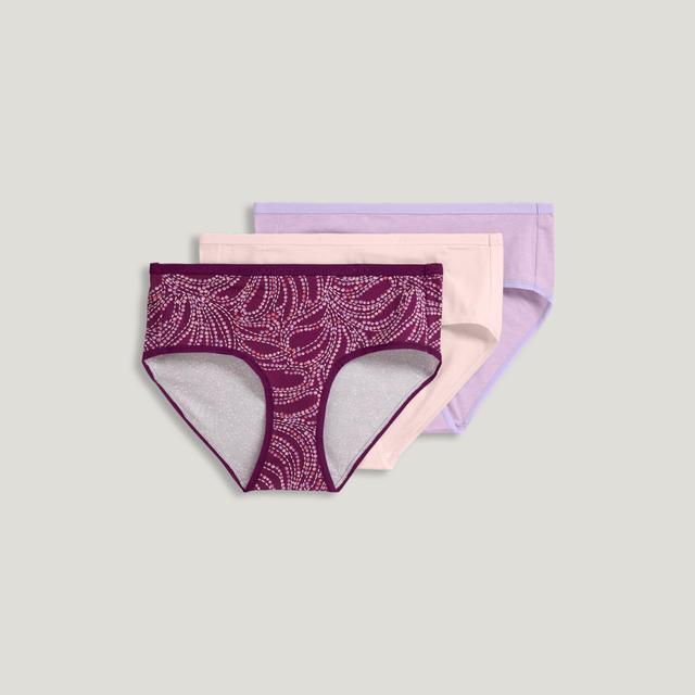 Jockey® Organic Cotton Stretch Logo Hipster - 3 Pack