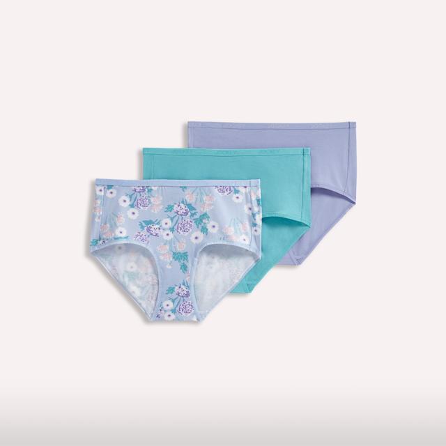 Jockey® Organic Cotton Stretch Logo Modern Brief - 3 Pack