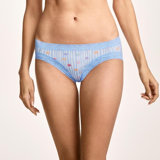 Jockey® Soft Stretch Lace Microfiber Bikini