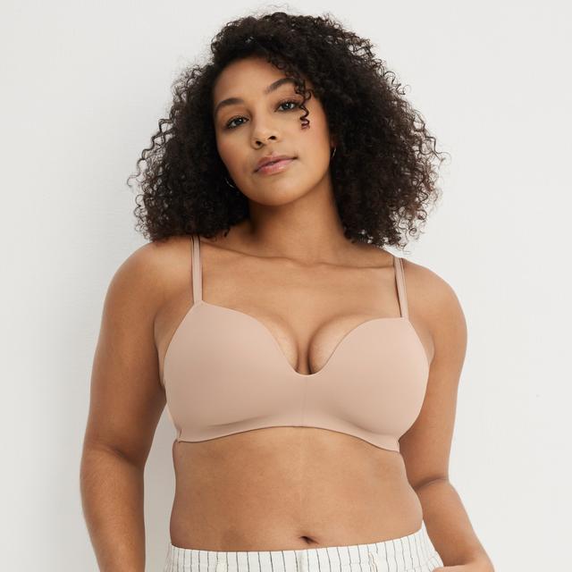 Jockey® Smooth & Sleek Microfiber Demi Coverage Wirefree T-Shirt Bra