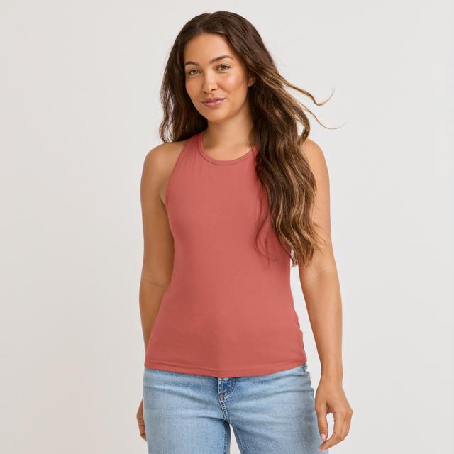 Jockey® Organic Cotton Stretch Racerback Tank