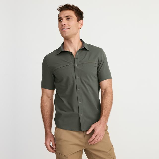 Jockey Outdoors™ by Luke Bryan Short Sleeve Snap Woven Shirt