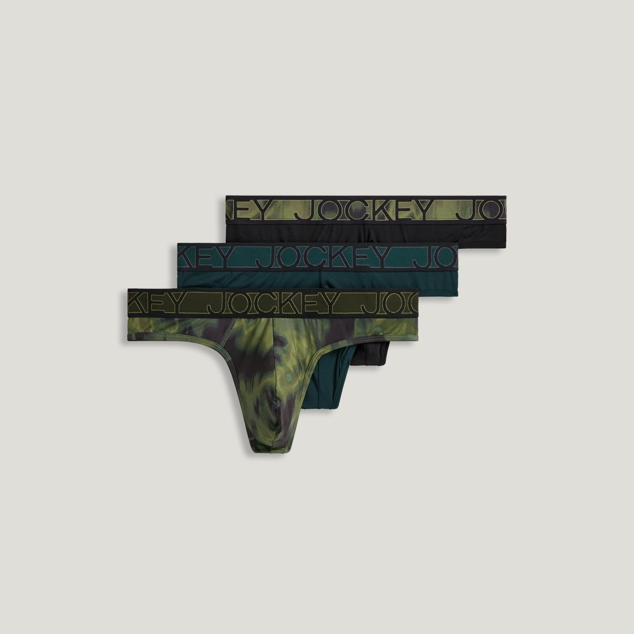 Jockey® Microfiber Stretch Thong - 3 Pack