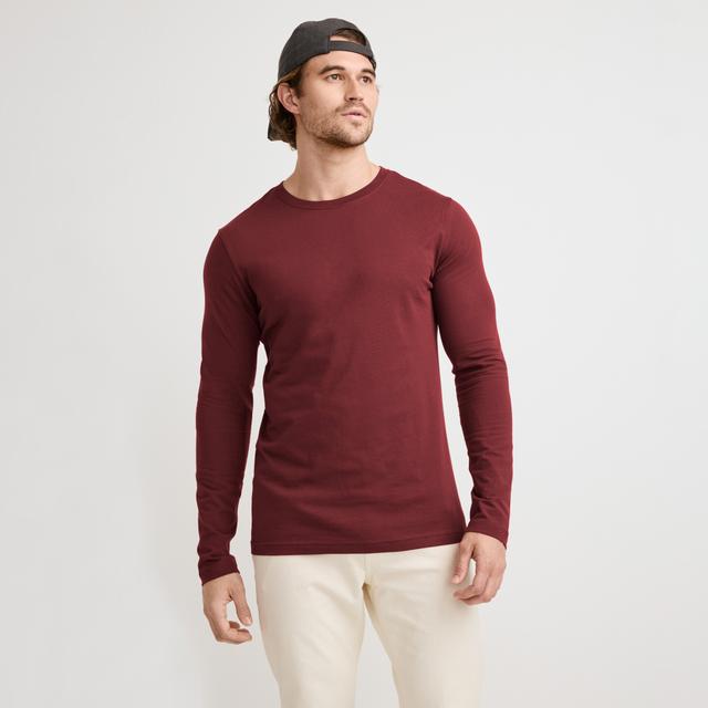Jockey® Made2Fit Long Sleeve Crew Neck T-Shirt