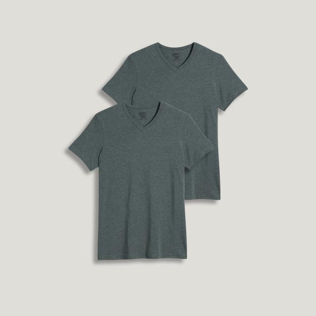 Jockey® Slim Fit Cotton Stretch V-Neck Undershirt - 2 Pack
