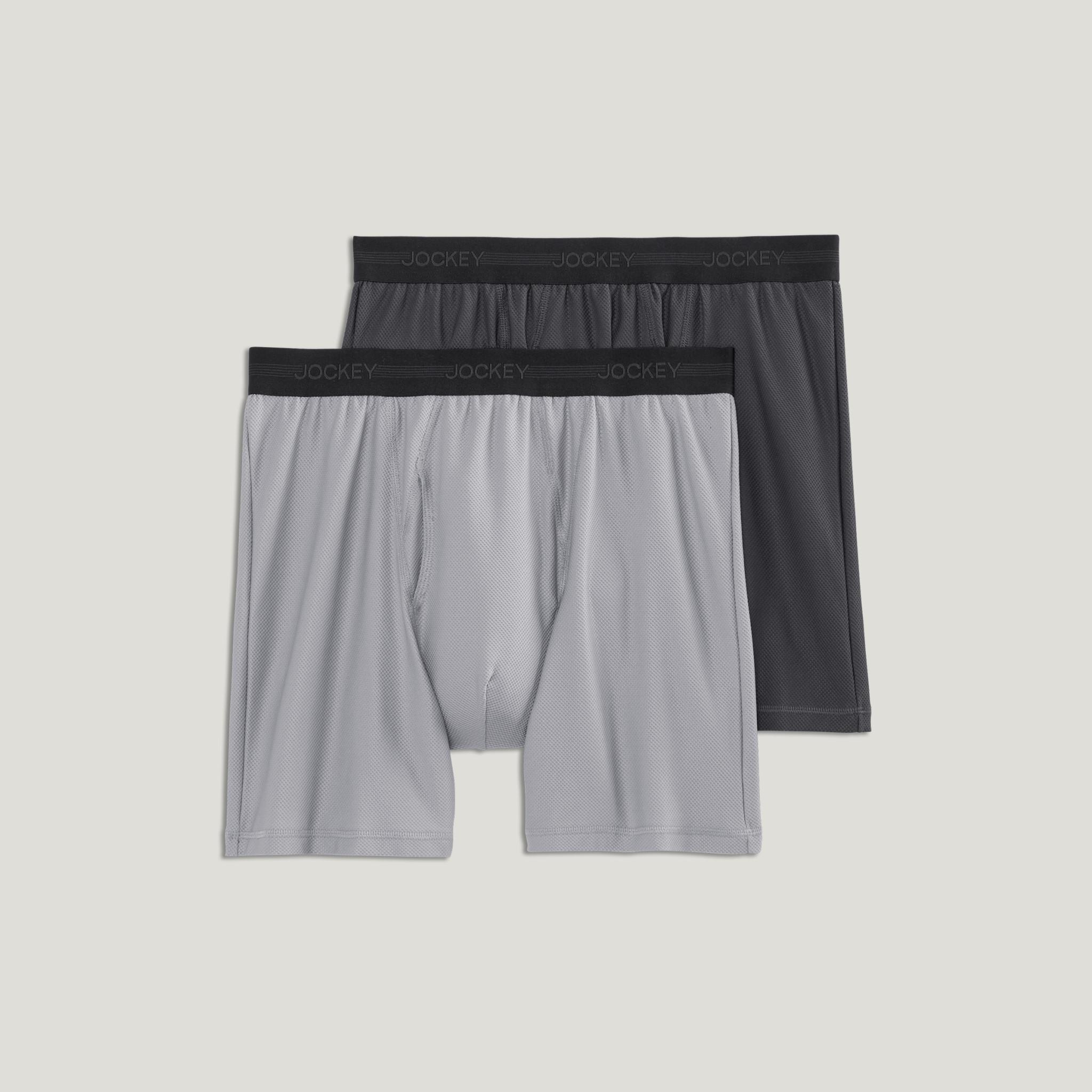 Jockey® Ultimate Freedom 8" Long Leg Boxer Brief - 2 Pack