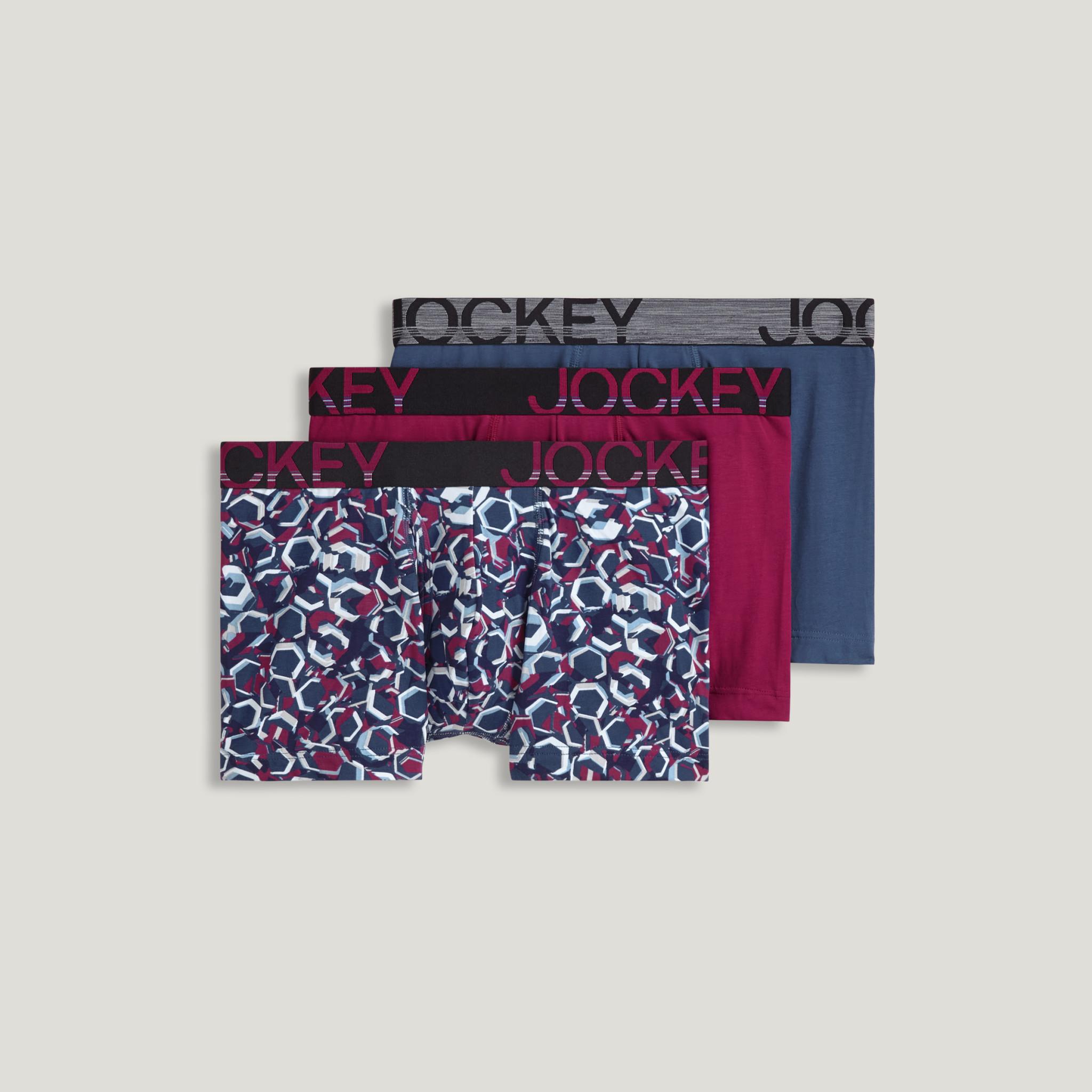 Jockey® ActiveStretch™ 4" Boxer Brief - 3 Pack