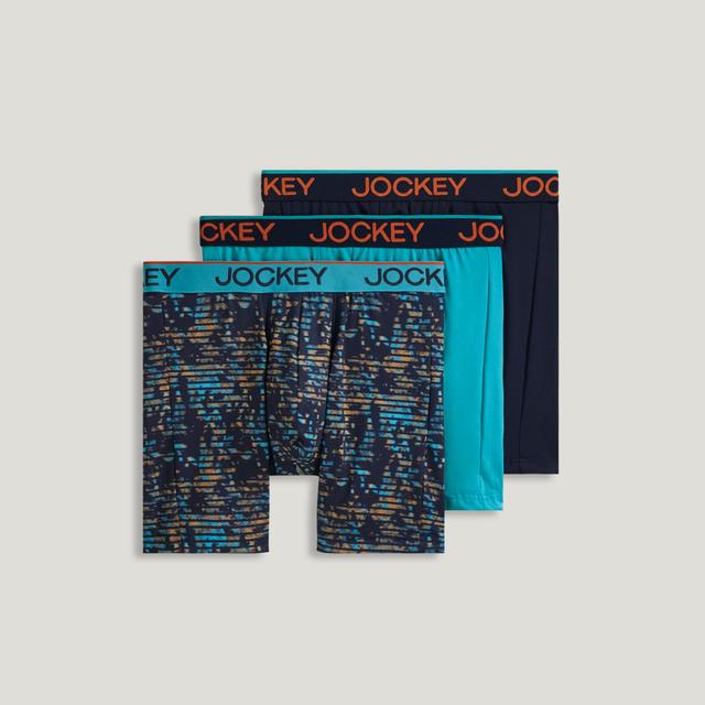 Jockey® Chafe Proof Pouch Microfiber 6" Boxer Brief - 3 Pack