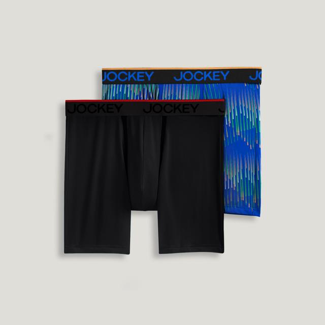 Jockey® Big Man Chafe Proof Pouch Microfiber 6" Boxer Brief - 2 Pack