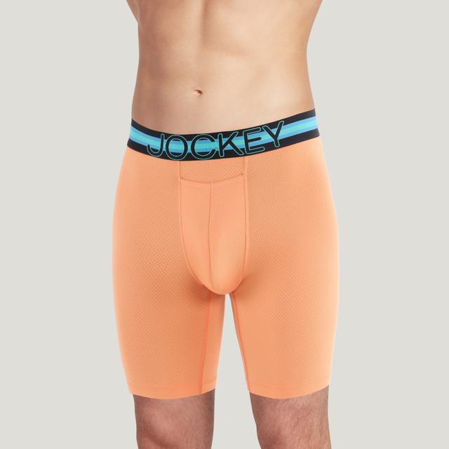 Jockey Sport® Stability Pouch Microfiber 9" Long Leg Boxer Brief