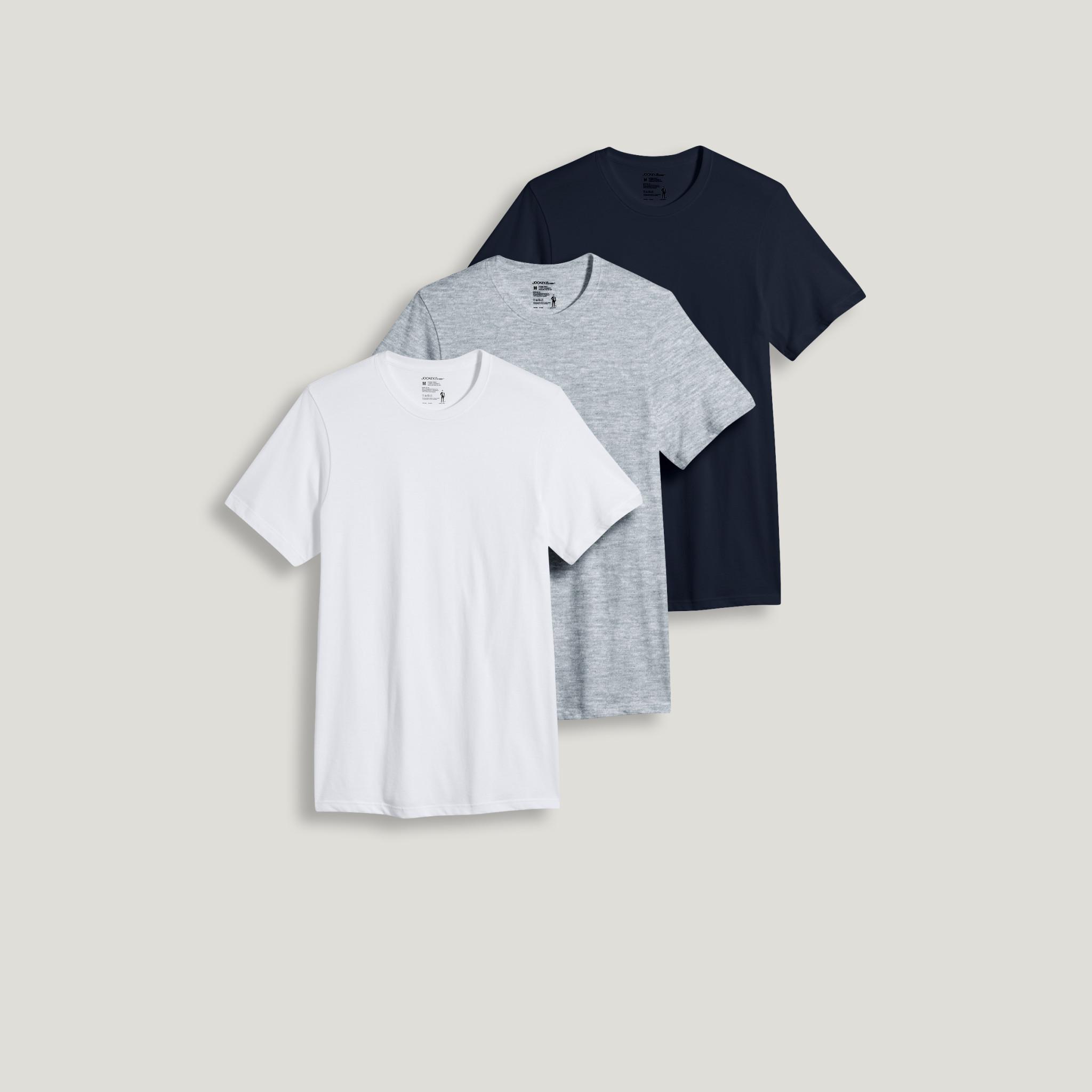 Jockey® Classic Crew Neck Undershirt - 3 Pack
