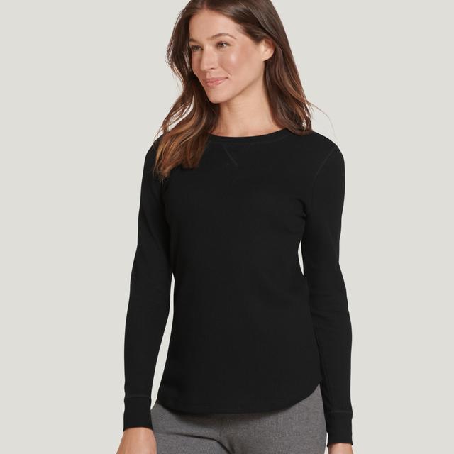 Jockey® Long Sleeve Waffle Crew